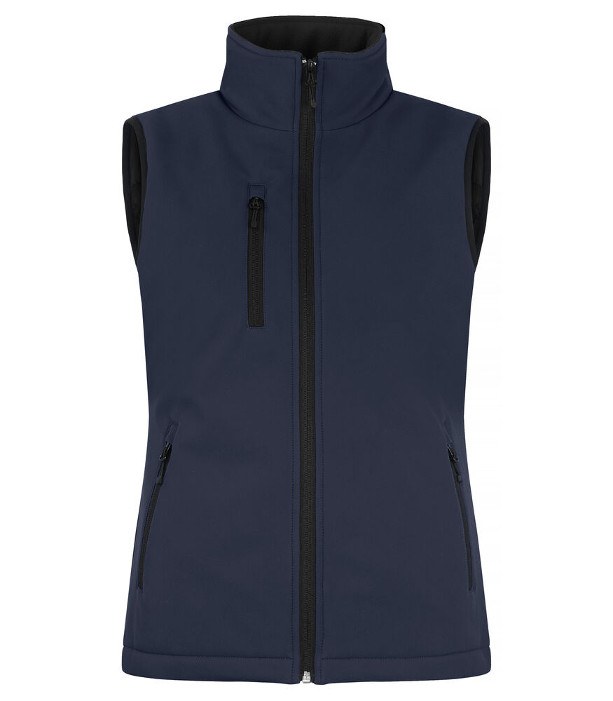 Clique Padded softshell bw ladies
