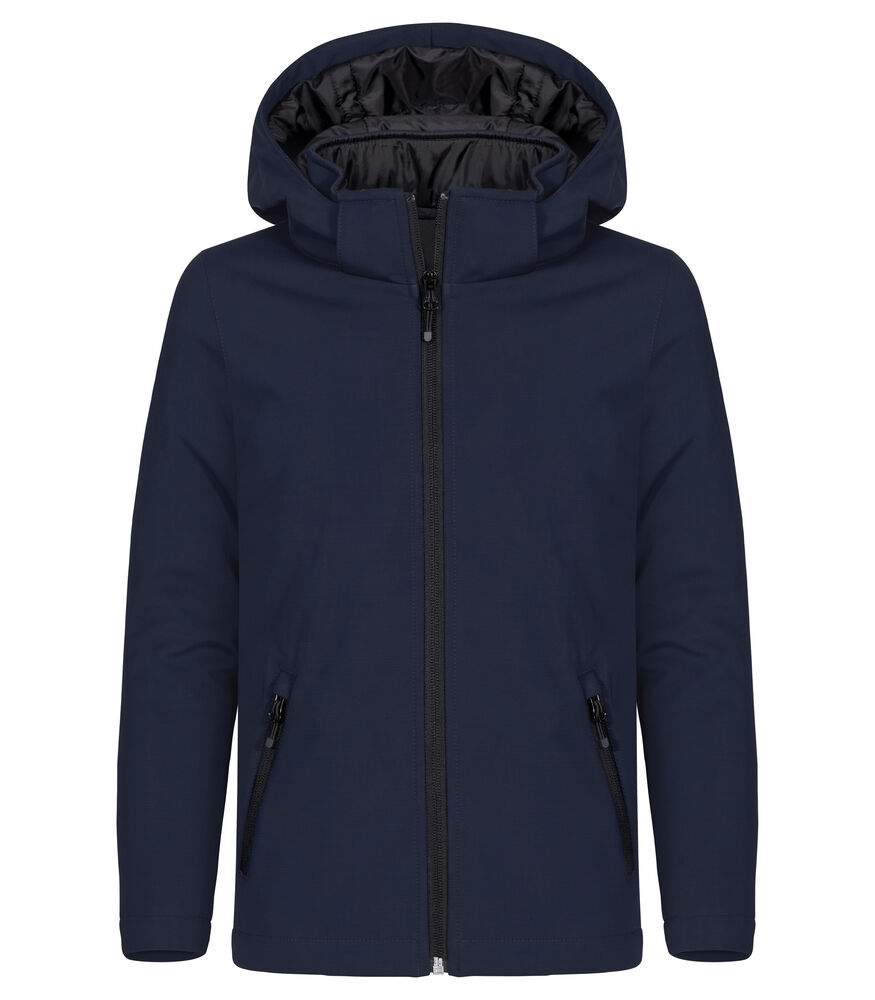 Clique Padded softshell junior dark navy 110-120