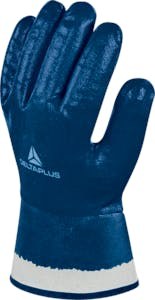 Delta Plus NI175 NITRIL HANDSCHOEN GEHEEL GECOAT - CANVAS MANCHET 6 CM