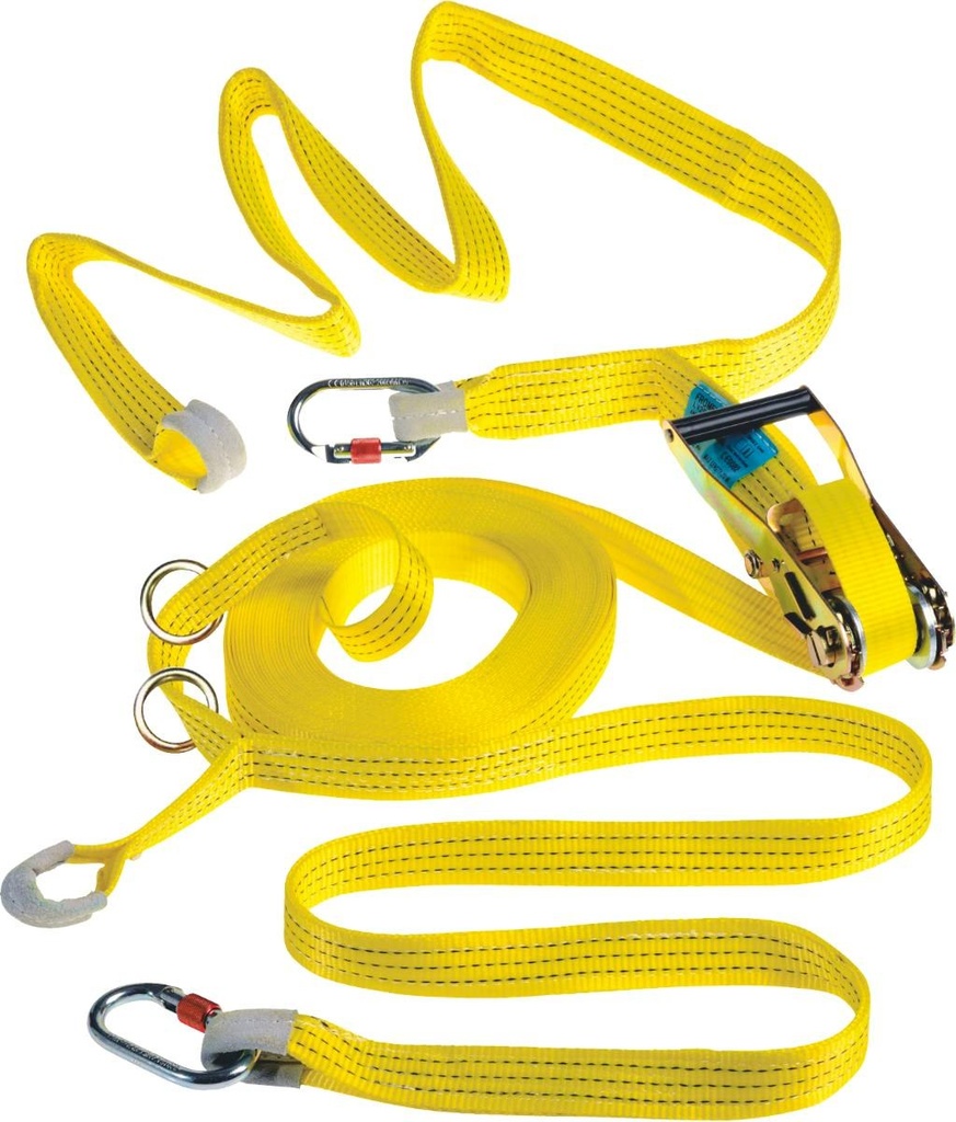 Delta Plus SPEEDLINE LV201 TIJDELIJKE HORIZONTALE VEILIGHEIDSLIJN TYPE BAND - MAX 20 M
