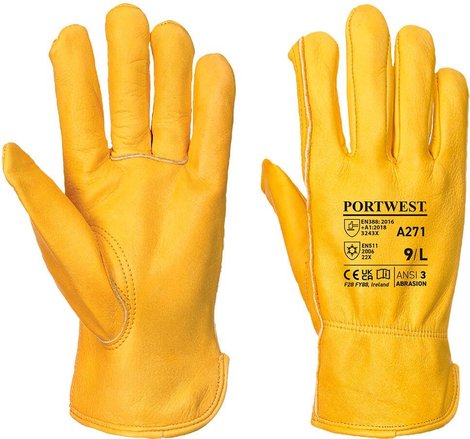 Portwest A271 Lined Driver Glove