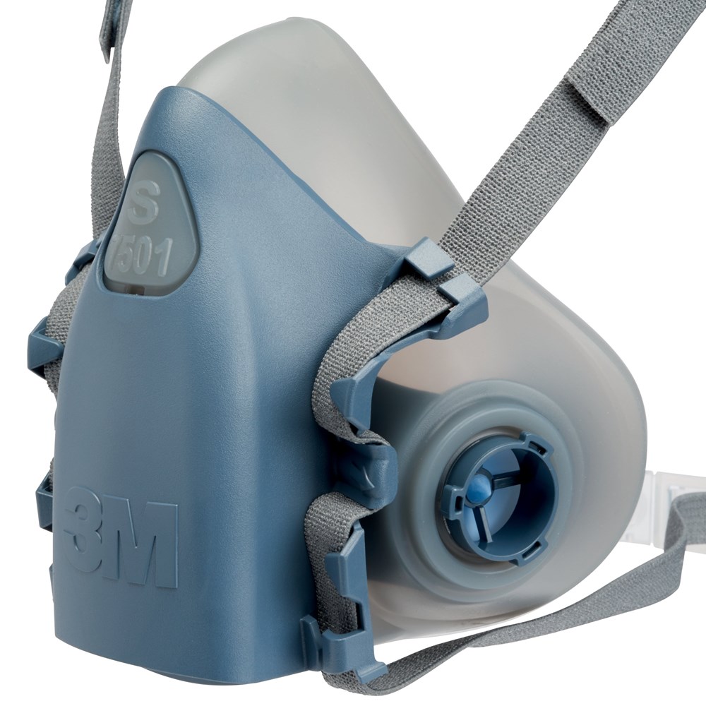 3M 7501 halfgelaatsmasker siliconen