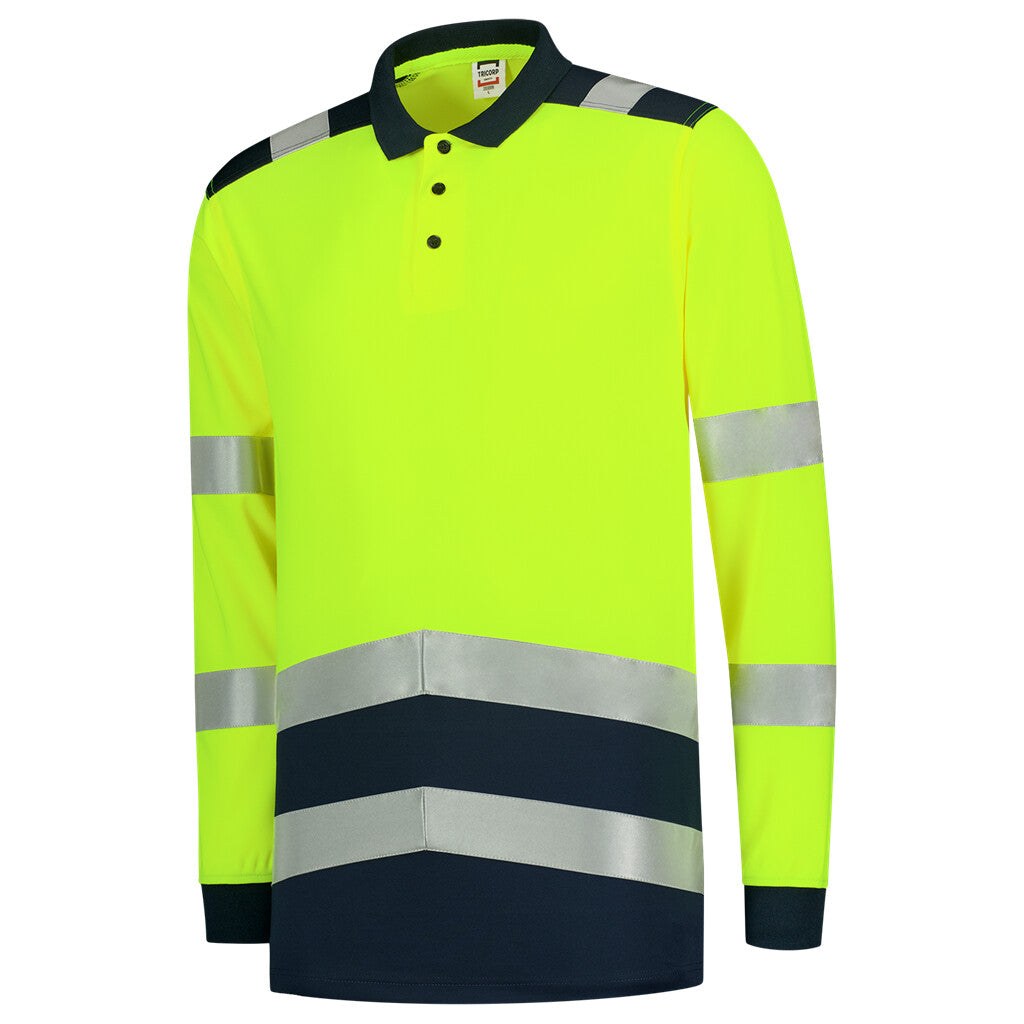 Tricorp 203008 Poloshirt High Vis Bicolor Lange Mouw