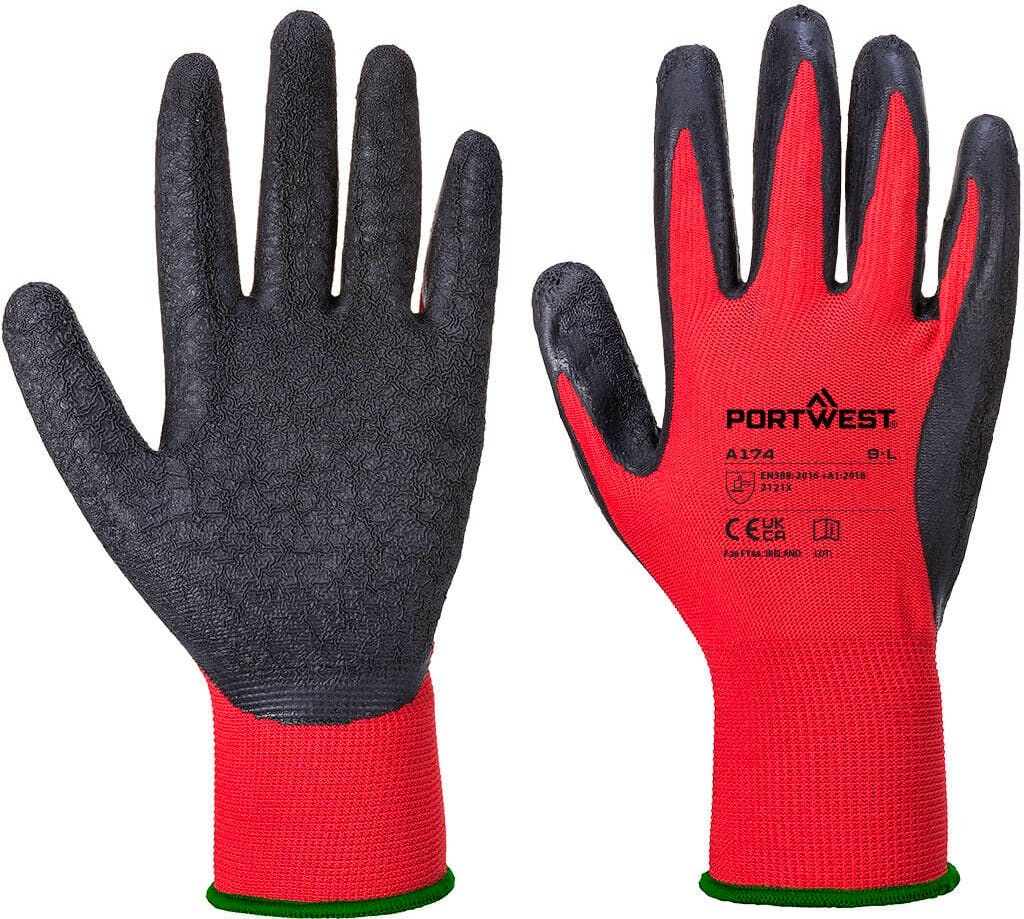 Portwest A174 Flex Grip Latex Glove