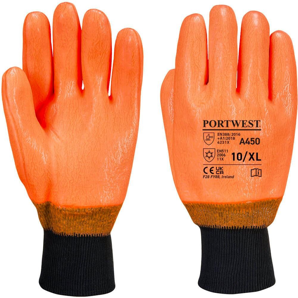 Portwest A450 Weatherproof Hi-Vis Glove
