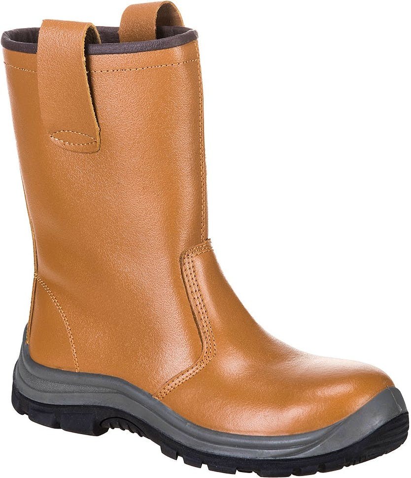 Portwest FW06 Steelite Rigger Boot S1P HRO (Unlined)