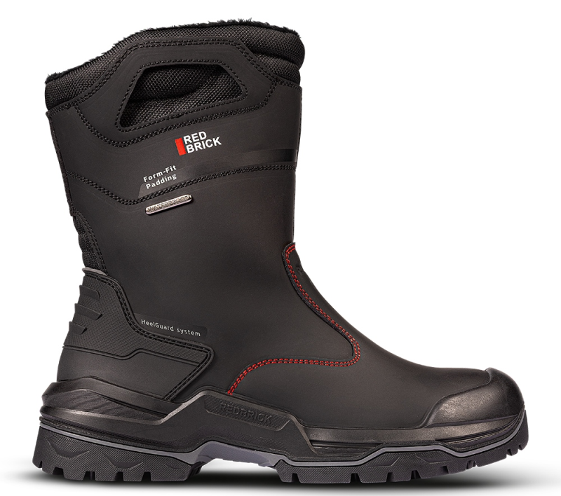 Redbrick Boot Gevoerd S7S Zwart 32337  (Vernieuwd)