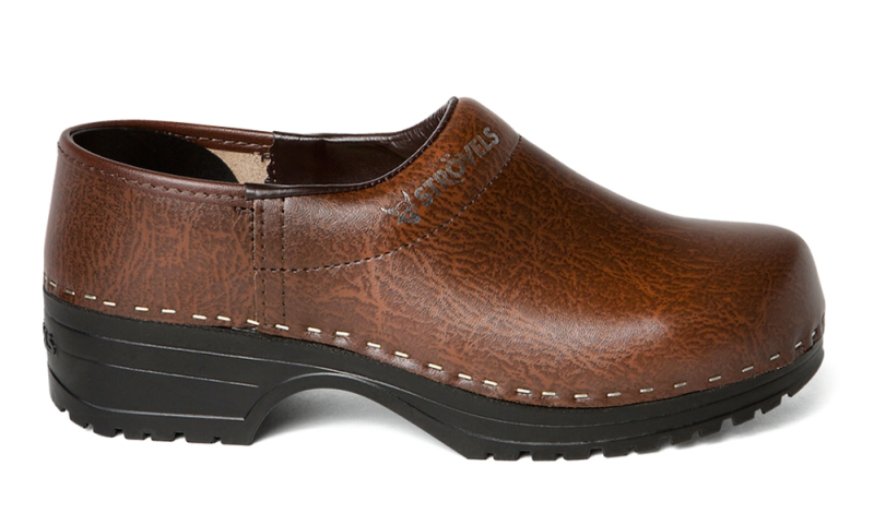 Strovels 304 D.H. klomp PU zool Bruin