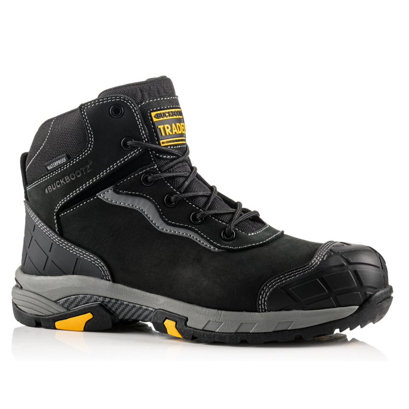 BuckBootz Tradez Blitz S3 Zwart