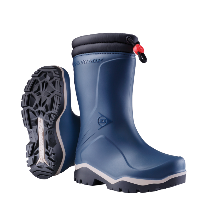 Dunlop K354061 Blizzard Kinderlaars gevoerd PVC Blauw