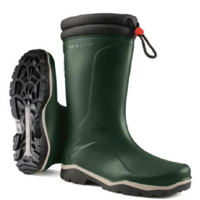 Dunlop MU0K45 Blizzard Gevoerde laars PVC Groen
