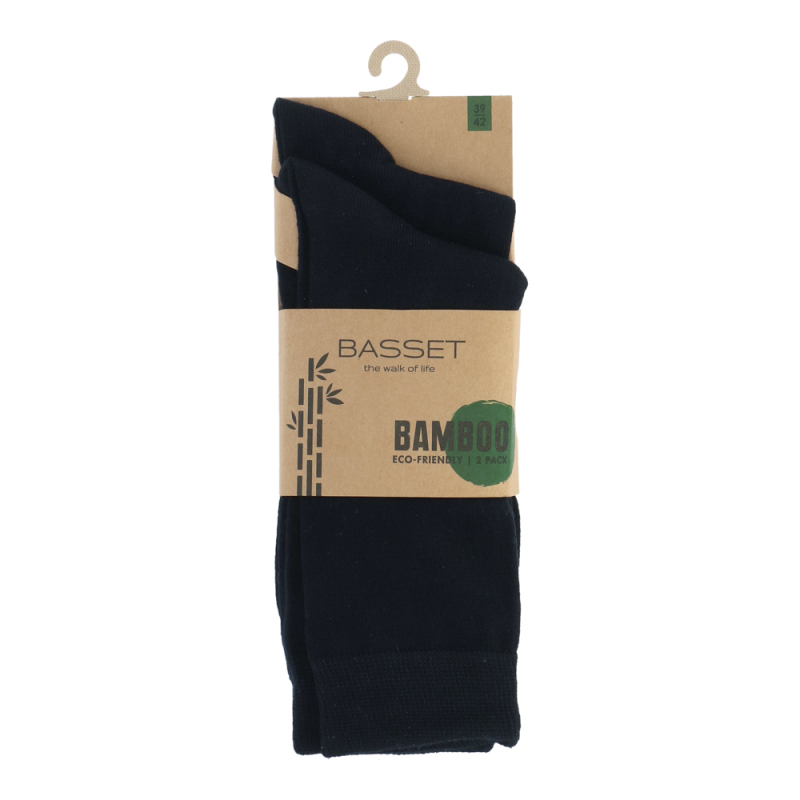 Basset Bamboo Sokken 2-pack 31020