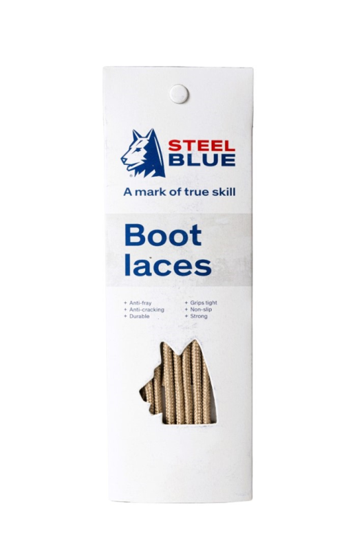 Steel Blue Veters/Laces Sand 140 cm 1 Paar (Dealers only)